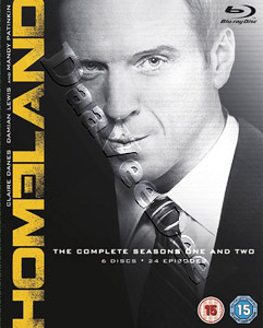 Homeland - Complete Seasons 1-2 | Home land - Seasons One & Two  Blu-Ray
